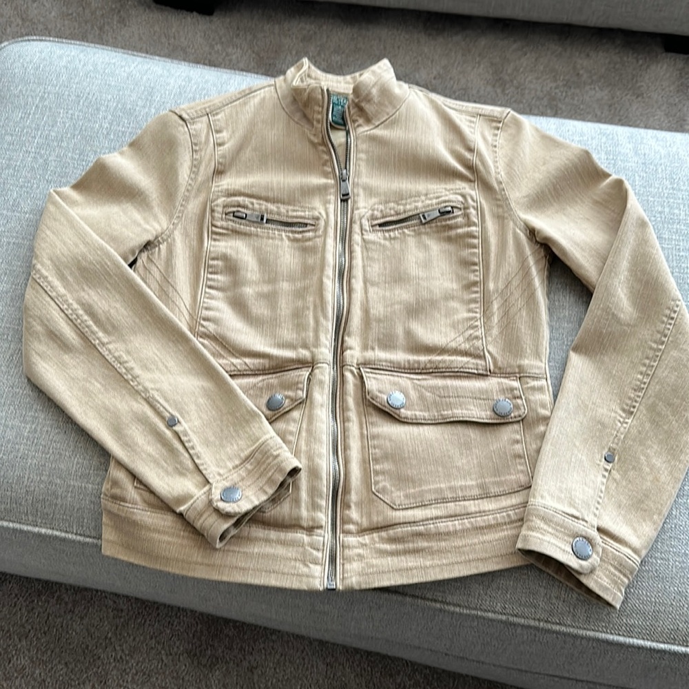 Ralph Lauren Tan Jean Jacket